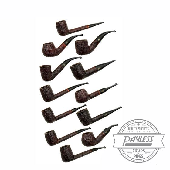 Rossi Sitting Pipes Assorted Shapes Sandblast 1 Pipe