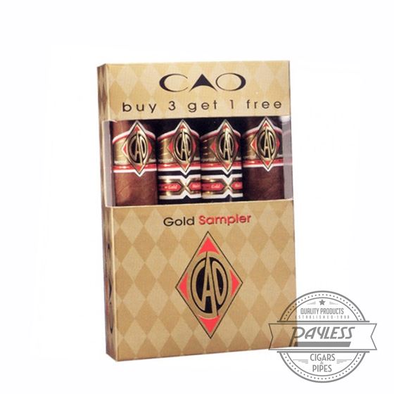 CAO Gold Robusto Sampler (4-pack)