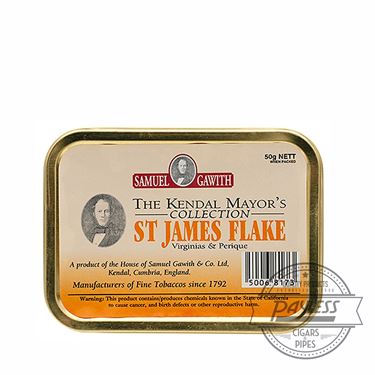Buy Samuel Gawith St. James Flake (Kendal Mayor'S Collection) Tin online Samuel Gawith St. James Flake (Kendal Mayor'S Collection) Tin