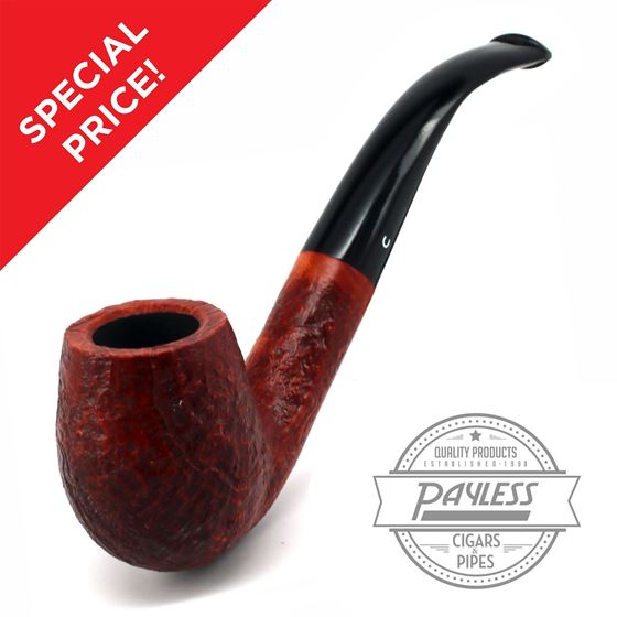 Comoy's 43 Full Bent Pebble Grain Sandblast