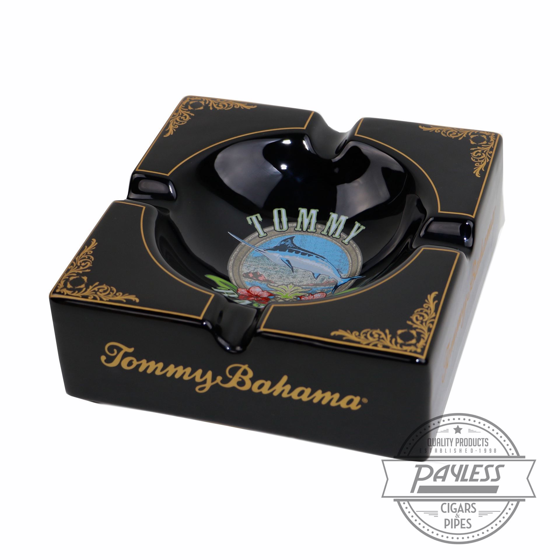 Tommy Bahama Large Ceramic Ashtray