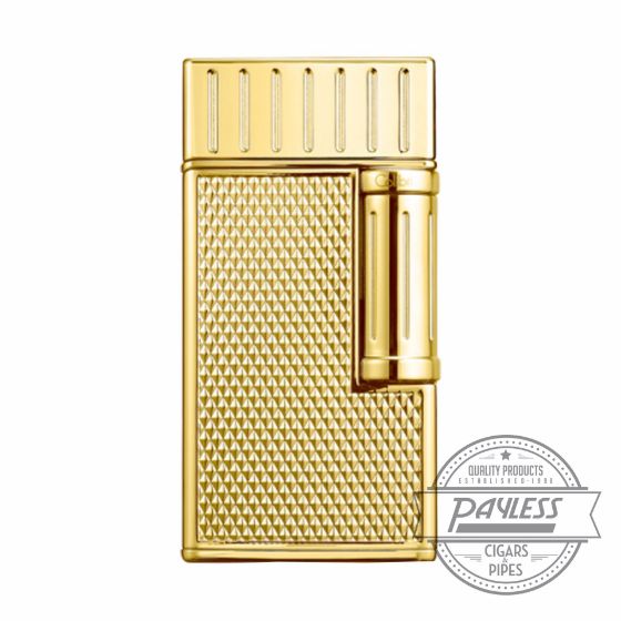 Colibri Julius Classic Double-Flame Flint Cigar Lighter Gold (LI221C10)