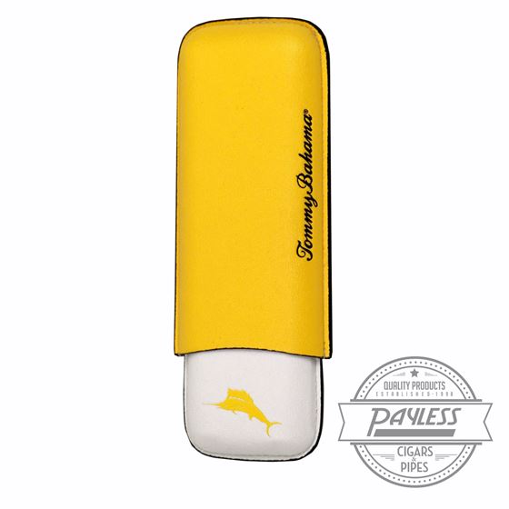 Tommy Bahama Regatta Cigar Case - Yellow