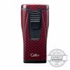 Colibri Monaco Triple-jet Flame Lighter Red Carbon Fiber (LI880T12)