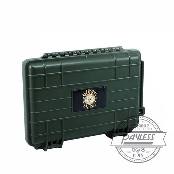 Perdomo Travel Case 5-Ct - Green (VC05Grn)