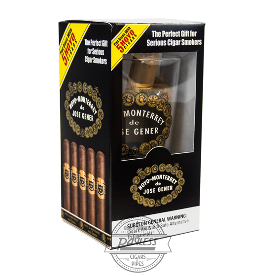 Hoyo de Monterrey 5-pack With Pint Glass