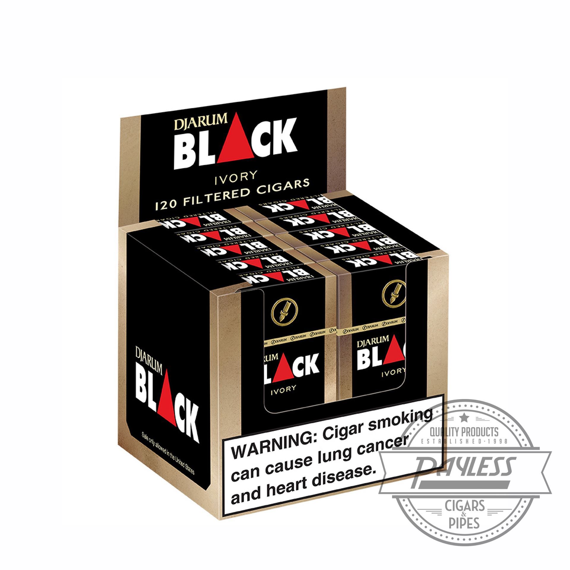 Buy Djarum Black Ivory (Vanilla) cigarillos - Best Prices when you ...