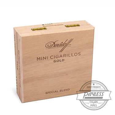 Buy Davidoff Mini Cigarillos Gold Online Davidoff Mini Cigarillos Gold 50-count box