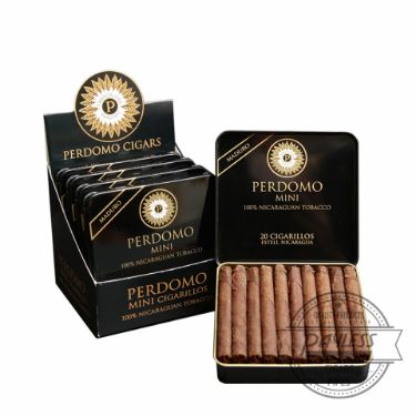 Buy Perdomo Mini Cigarillos Maduro Online Perdomo Mini Cigarillos Maduro Tins