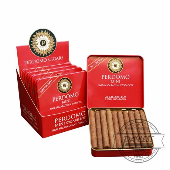 Perdomo Mini Cigarillos Sun Grown Tins