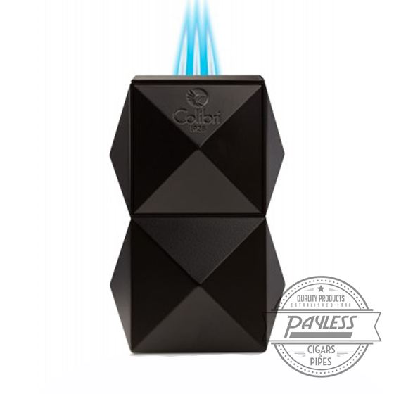 Colibri Quasar Tabletop Triple Flame Lighter - Black (LI710T1)