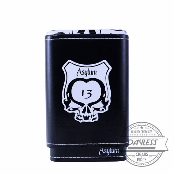 Asylum 13 Super Size Cigar Case - White