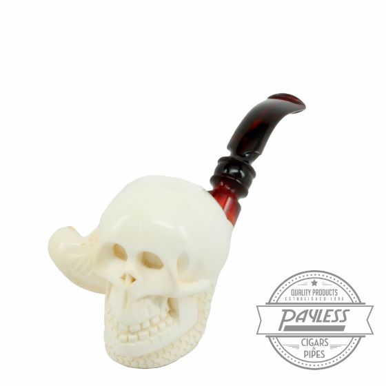 SMS Meerschaum Skull Pipe (702)