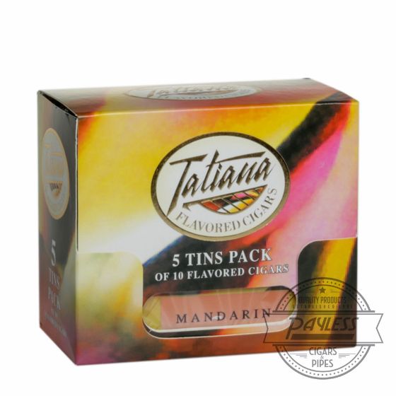 Tatiana Miniature Mandarin Tins 5 tins of 10