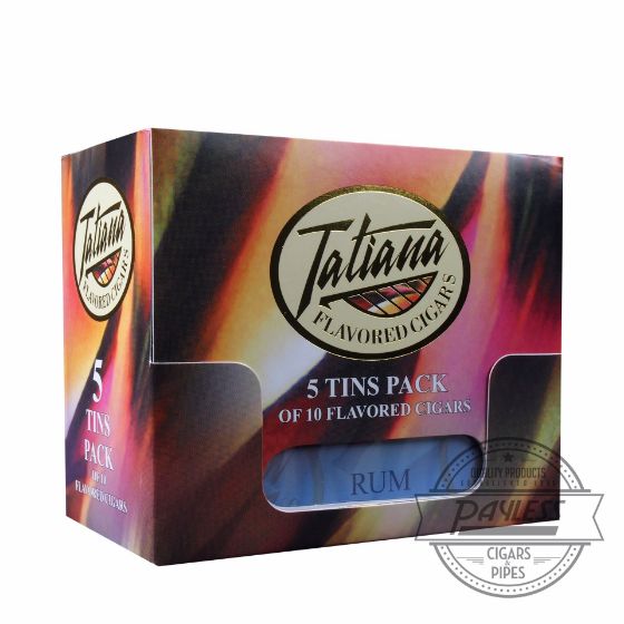 Tatiana Miniature Rum Tins 5 tins of 10