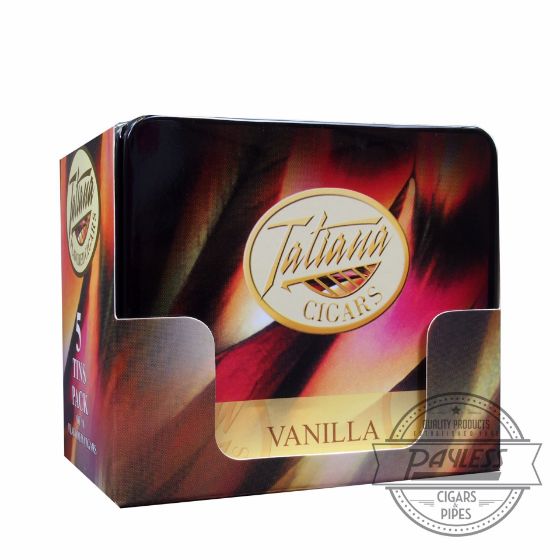 Tatiana Miniature Vanilla Tins 5 tins of 10