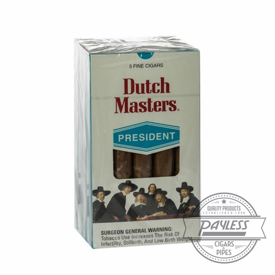 Dutch Masters President 5 Pack of Cigars (5 packs of 5)