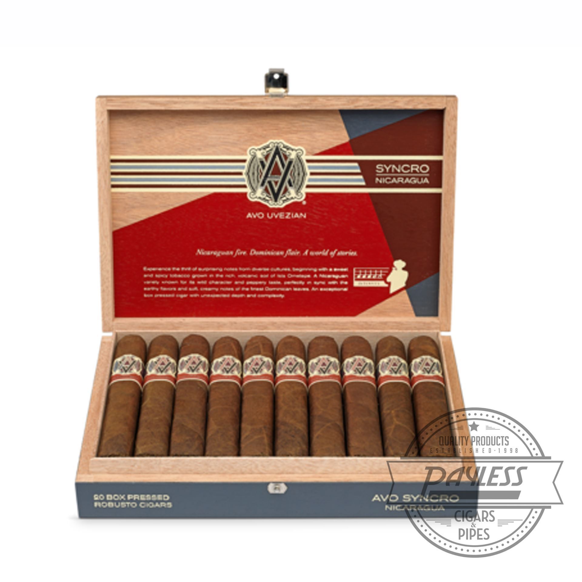 AVO Syncro Nicaragua Robusto Tubo at Payless Cigars & Pipes!