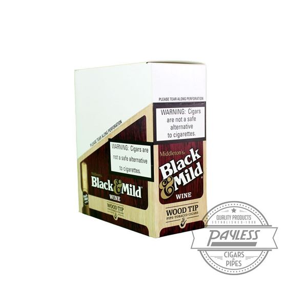 Middleton Black & Mild Wine (10 packs of 5)