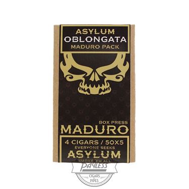 Asylum 13 Oblongata Maduro 5x50 (4-Pack) Asylum 13 Oblongata Maduro 5x50 (4-Pack)