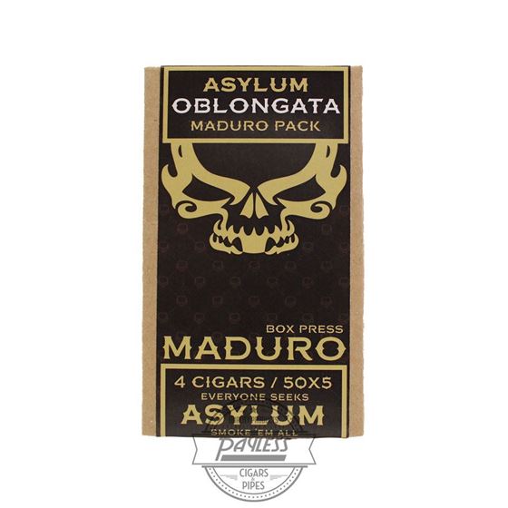 Asylum 13 Oblongata Maduro 5x50 (4-Pack)