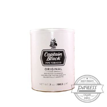Captain Black White 7Oz Tin Captain Black White 7Oz Tin