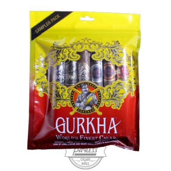 Gurkha 6-Pack Dominican Republic Yellow Red Toro Sampler