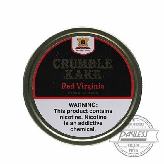 Sutliff Crumble Kake Red Virginia Tin