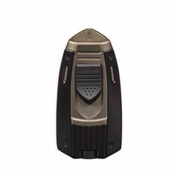 Lotus Mariner Dual Flame Torch Lighter - Black (L7500)