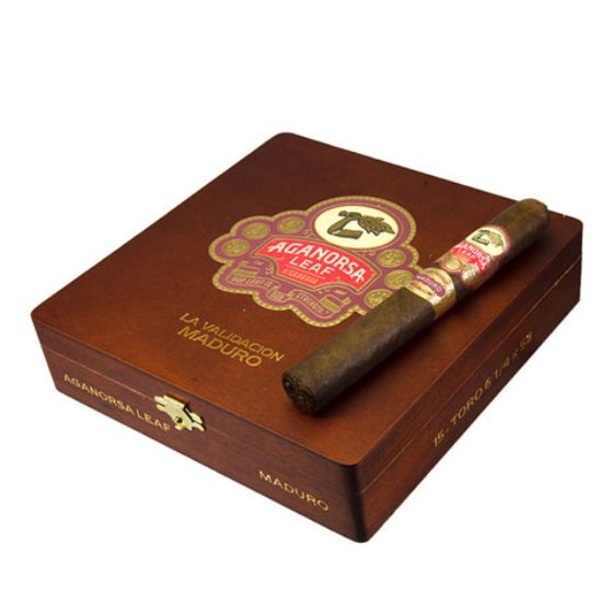 Aganorsa Leaf La Validacion Maduro Gran Toro Box Pressed