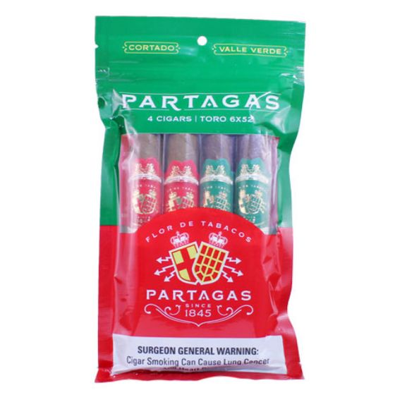 Partagas Holiday Fresh Pack Sampler (4-Pack)