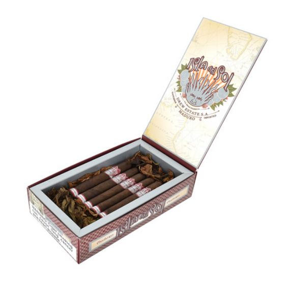 Isla Del Sol Maduro Corona Box