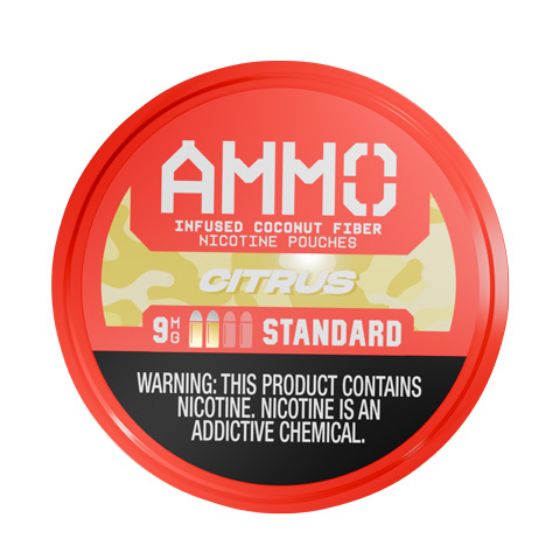 Ammo Citrus 9mg (5 Cans)