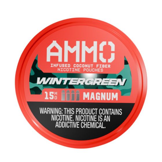 Ammo Wintergreen 15mg (5 Cans)