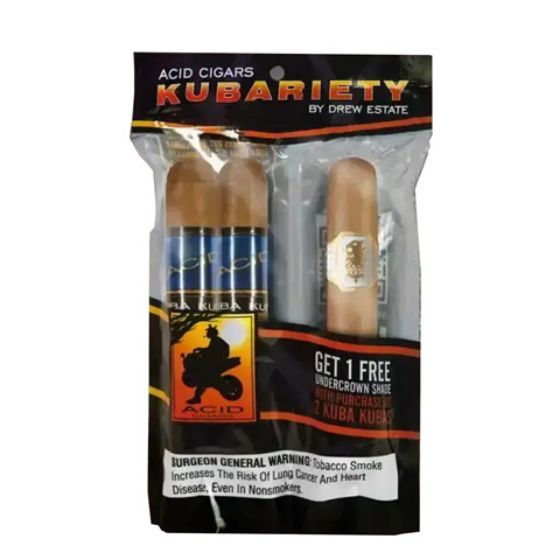 Drew Estate Acid Kubariety Fresh Pack (3-Pack)