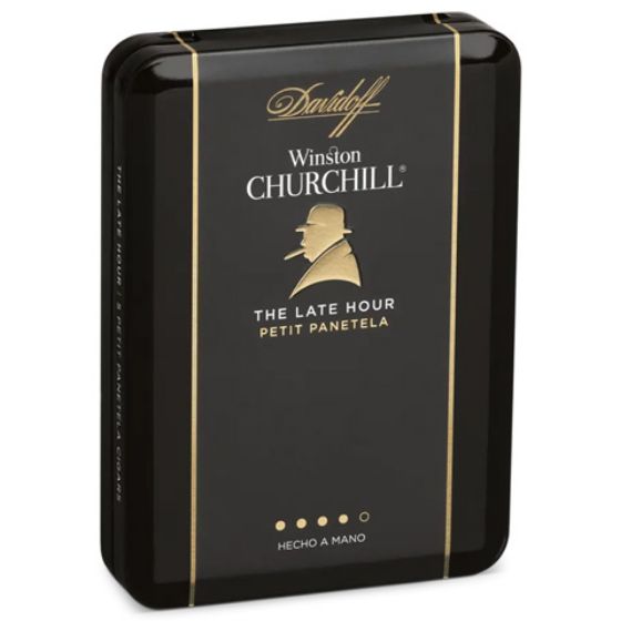 Davidoff Winston Churchill Late Hour Petite Panatela (1 Tin of 5) 