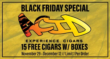 Acid box deal with 15 free cigars