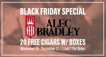 Alec Bradley box deal with 20 free cigars