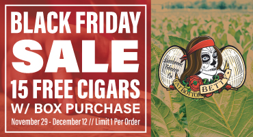 Deadwood box deal with 15 free cigars