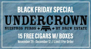 Undercrown box deal with 15 free cigars