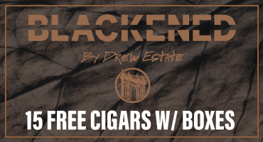 Blackened box deal receive 15 cigars with Box Purchase