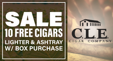 CLE  box deal with 10 free cigars lighter and Ashtray