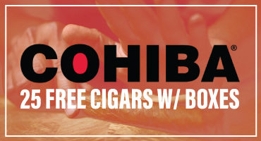 Cohiba box deal with 25 free cigars