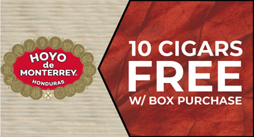 Hoyo de Monterrey FREE 10 count sampler with box purchase