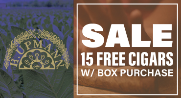 H. Upmann box deal with 15 free cigars