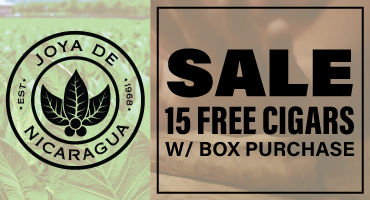 Joya De Nicaragua box deal with 15 free cigars