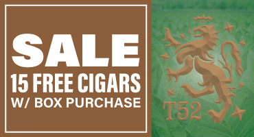 Liga Privada T52 box deal with 15 free cigars