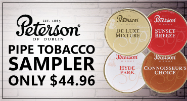 Peterson Pipe Tobacco Sampler