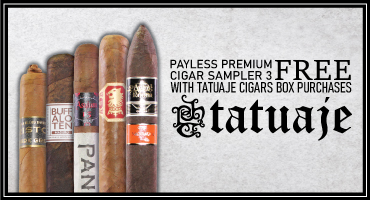 Payless Cigar Sampler 3 with Tatuaje