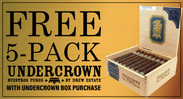 FREE Drew Estate Sampler with Undercrown Box Purchase